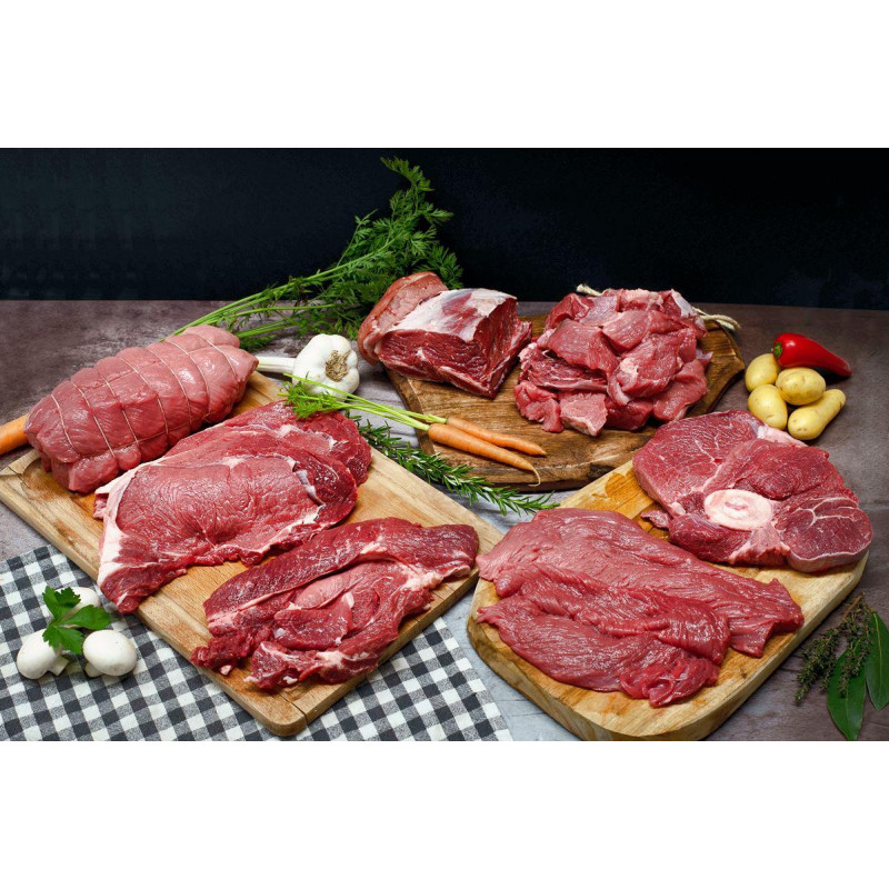 Colis de viande fraîche de veau Limousin - 6 kg - Origine Tarn